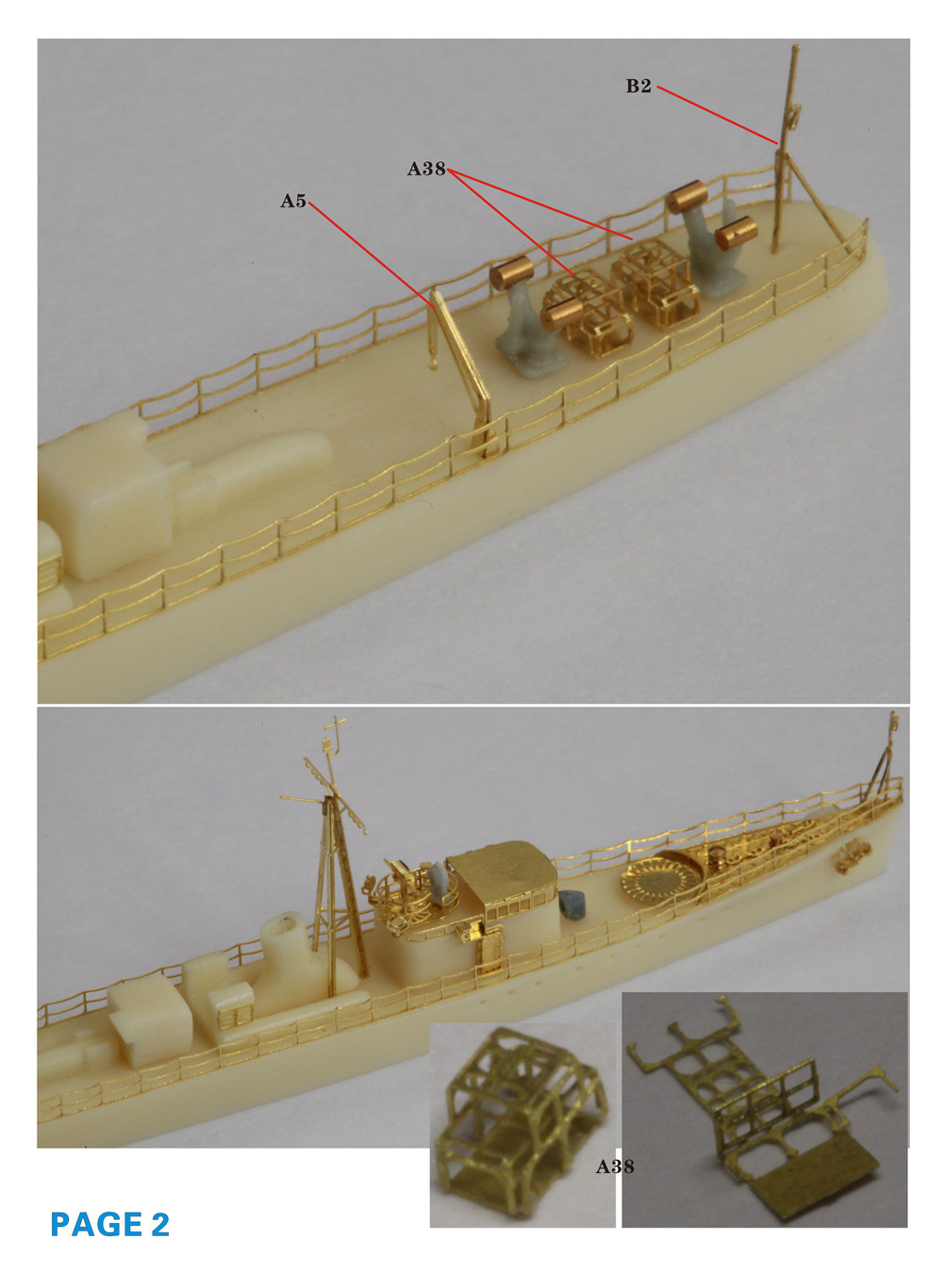 1/700 二战日本海军第53号型驱潜艇树脂模型套件