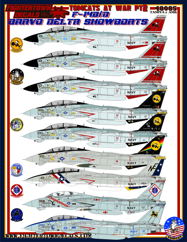 1/48 F-14B/D 雄猫战斗机(2) - 点击图像关闭