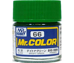 光泽亮绿色