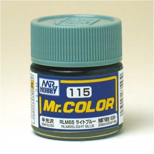 半光浅蓝色 RLM65