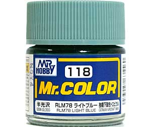 半光浅蓝色 RLM78