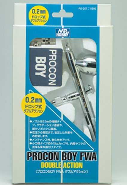 Procon Boy FWA 双动型喷笔(0.2mm) - 点击图像关闭