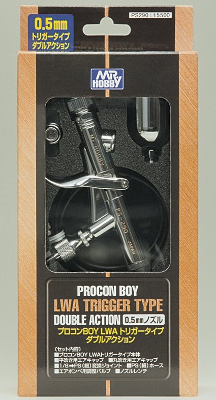 Procon Boy LWA 扳机式喷笔(0.5mm) - 点击图像关闭
