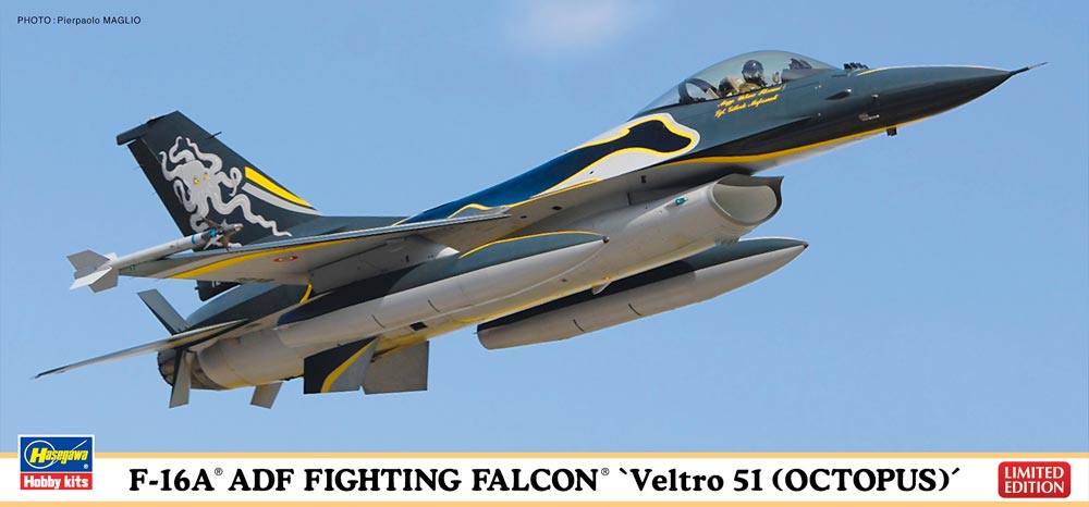 1/72 现代意大利 F-16A ADF 战隼战斗机"灰狗涂装" - 点击图像关闭