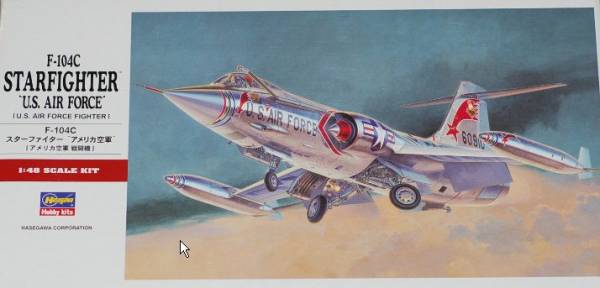 1/48 现代美国 F-104C 星式战斗机 1/48 现代美国 F-104C 星式战斗机