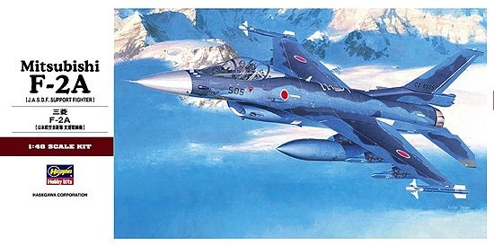 1/48 现代日本 F-2A 三菱航空支援战斗机 - 点击图像关闭