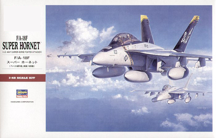 1/48 现代美国 F/A-18F 超级大黄蜂战斗机