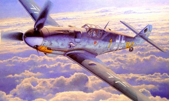 1/32 二战德国 Bf109G-6 梅塞施米特战斗机 - 点击图像关闭