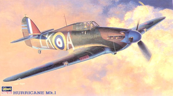 1/48 二战英国飓风战斗机 Mk.I - 点击图像关闭