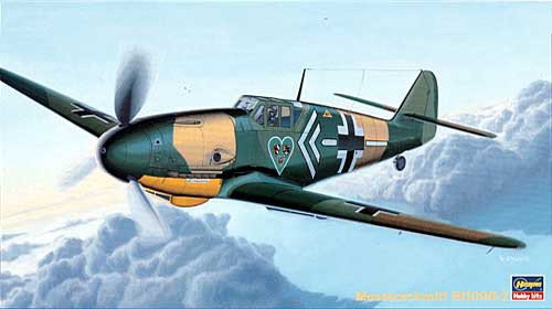 1/48 二战德国 Bf109G-2 梅塞施米特战斗机