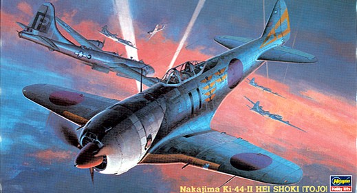 1/48 二战日本 Ki-44 中岛二式单座战斗机钟馗二型丙 - 点击图像关闭