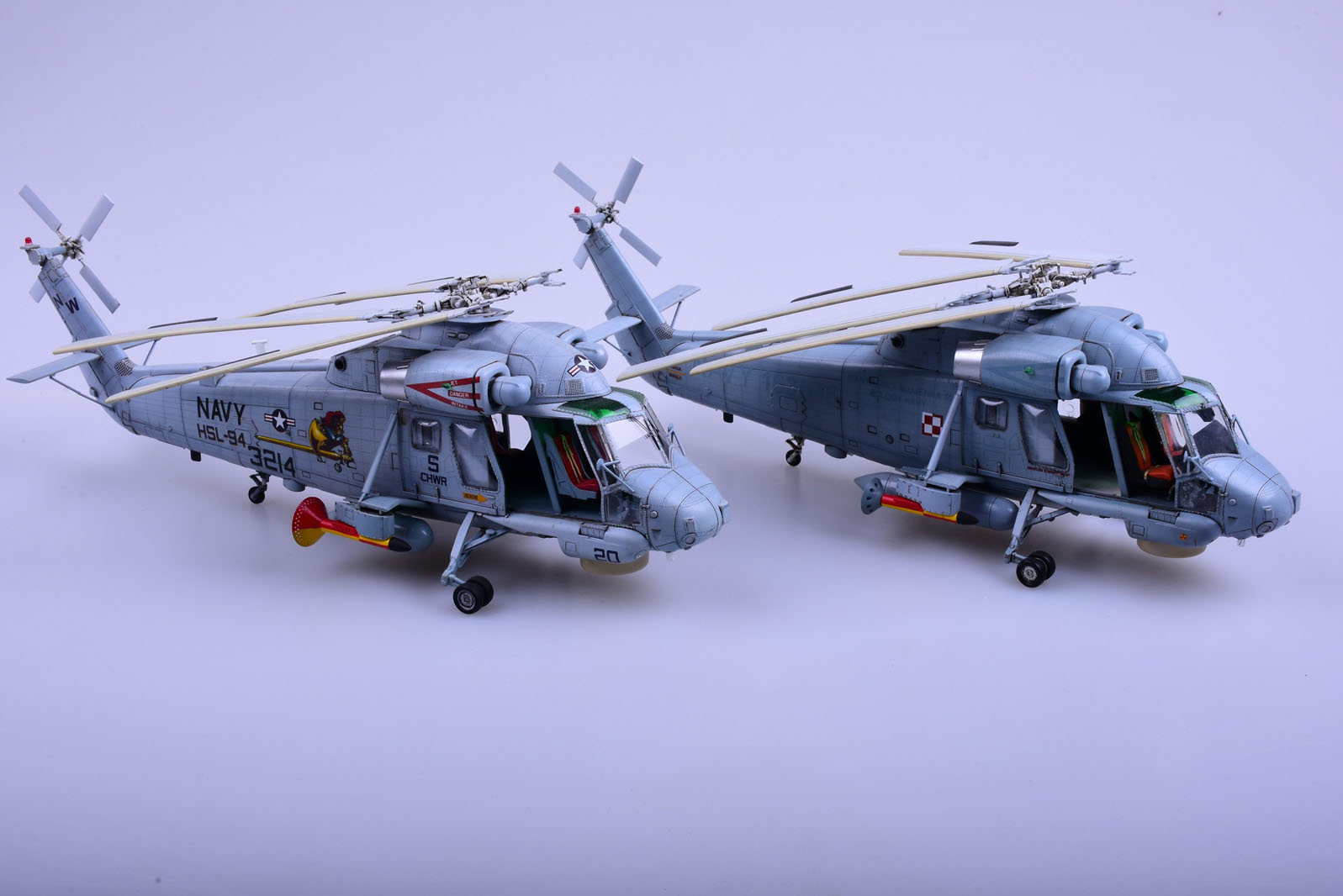 1/48 现代美国 SH-2G 超级海妖直升机