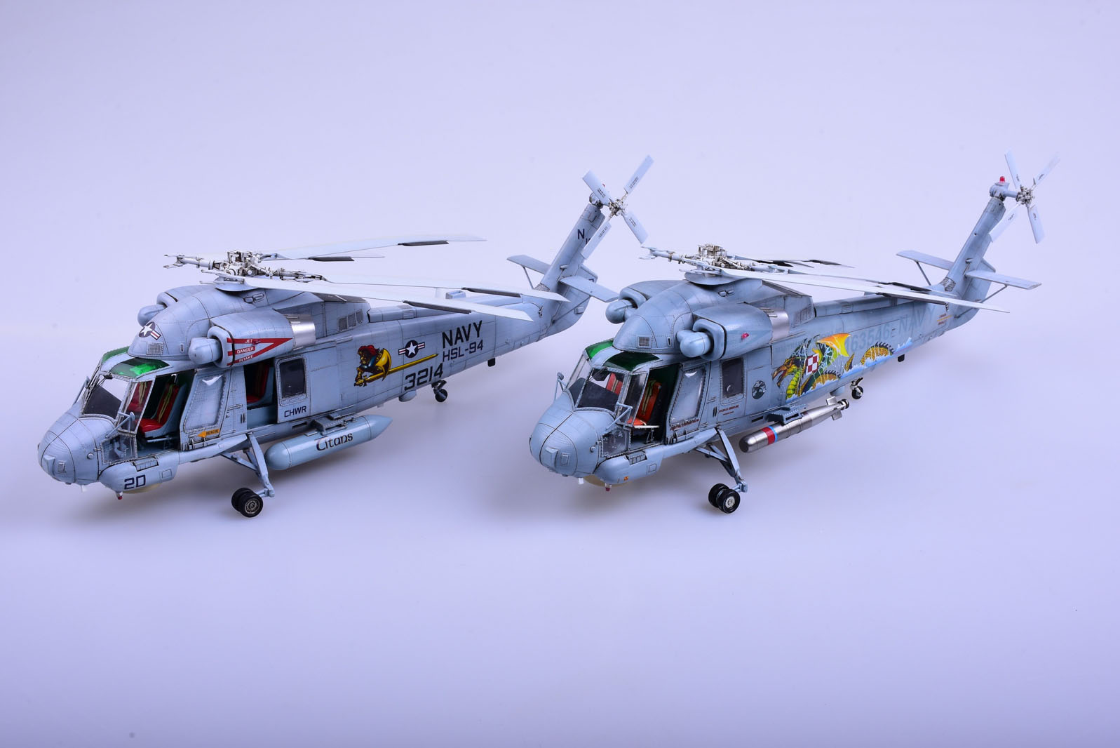 1/48 现代美国 SH-2G 超级海妖直升机