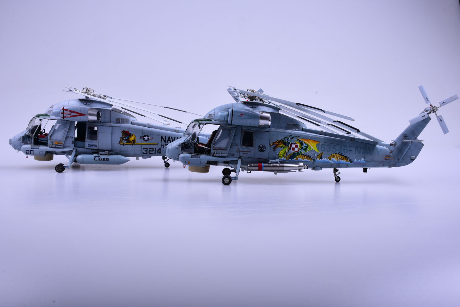 1/48 现代美国 SH-2G 超级海妖直升机