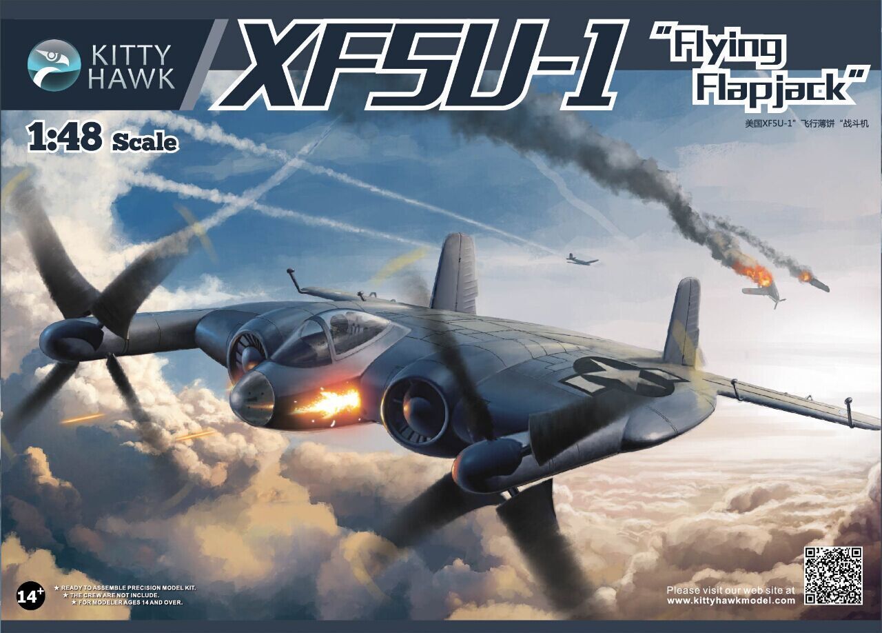 1/48 XF5U-1 飞行薄饼试验机 - 点击图像关闭