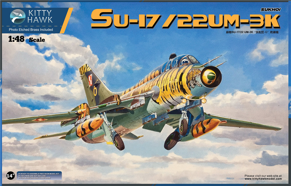 1/48 现代苏联 Su-17/Su-22 UM3K/UM4 装配匠G型教练机 - 点击图像关闭