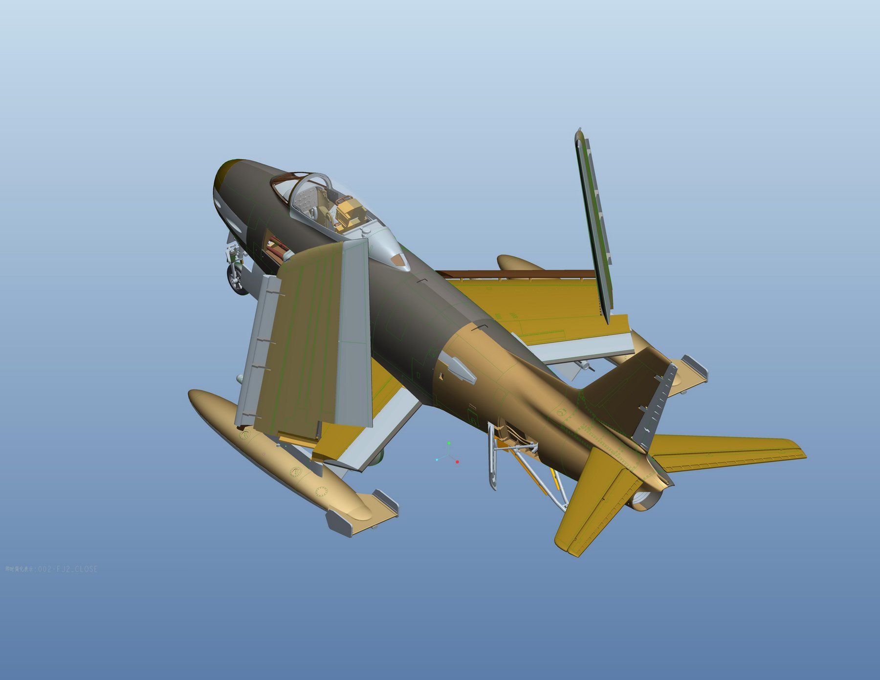 1/48 FJ-2 狂怒战斗机 - 点击图像关闭