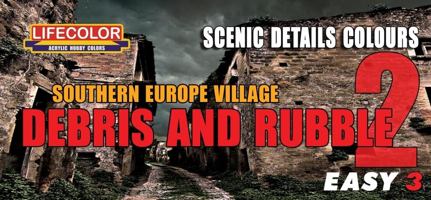 欧洲南部村庄建筑物套装色#2 - 点击图像关闭