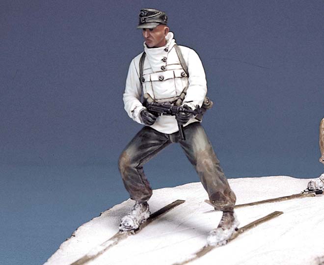 1/35 二战德国雪地骑兵(1)