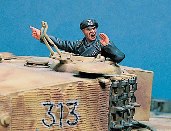 1/35 二战德国坦克战车指挥官