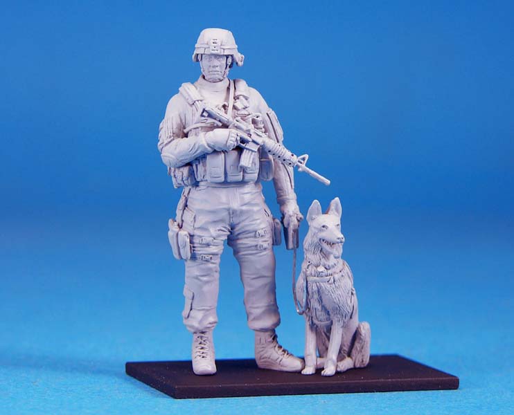 1/35 现代美国步兵与军犬