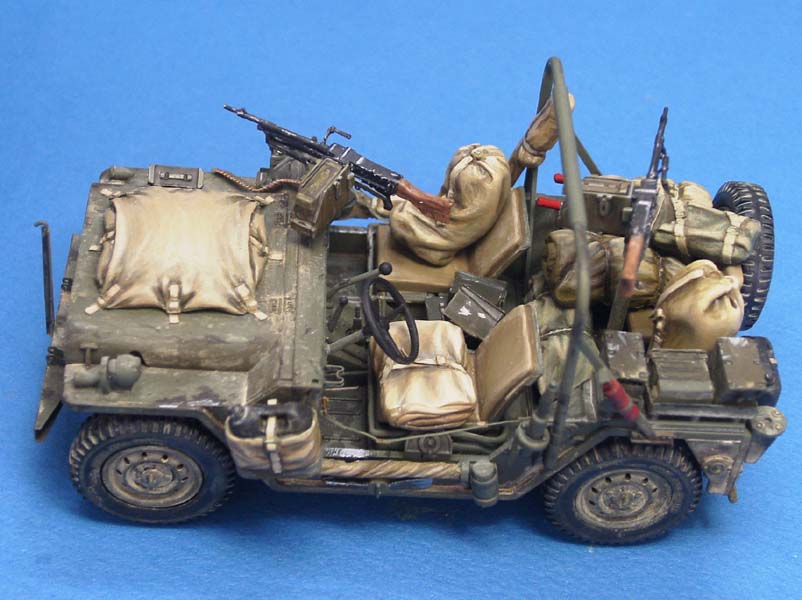 1/35 现代以色列 M151A1 吉普车细节与配件改造件