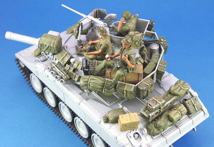 1/35 越战美国 M551 谢里登轻型坦克堆积物 - 点击图像关闭