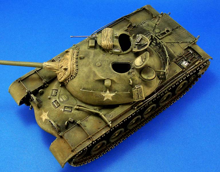 1/35 现代美国 M48A1 巴顿主战坦克改造件(配田宫 M48A3)