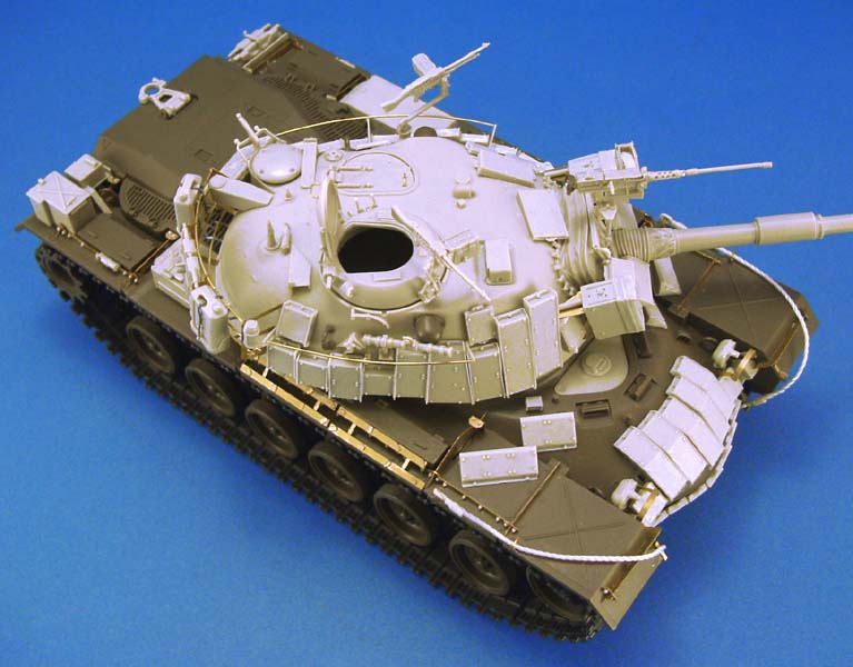 1/35 现代以色列马加奇3型主战坦克外挂装甲改造件(配田宫 M48A3)
