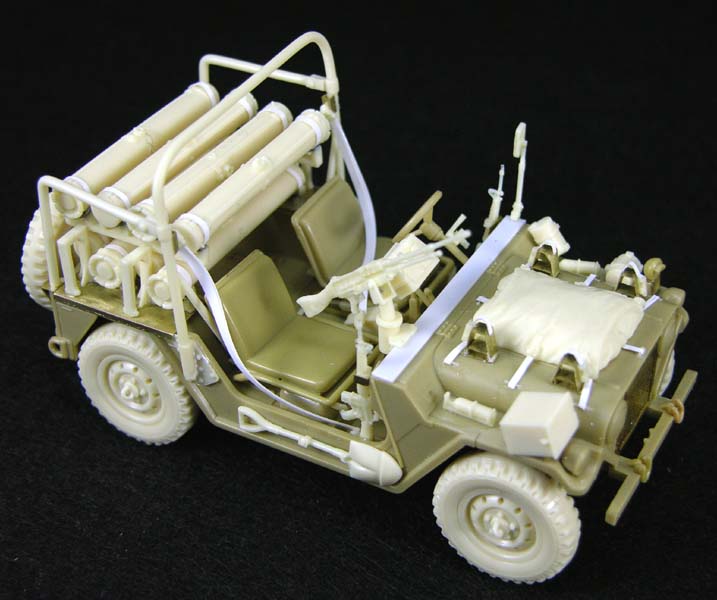 1/35 现代以色列 M151A2 OREV 导弹运输吉普车改造件 - 点击图像关闭