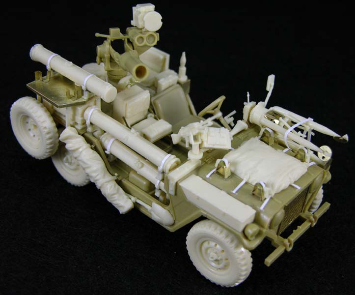 1/35 现代以色列 M151A2 OREV 反坦克吉普车后期型改造件