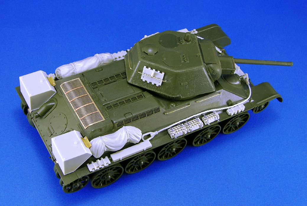1/35 二战苏联 T-34 中型坦克升级改造件(配利华/红星) - 点击图像关闭