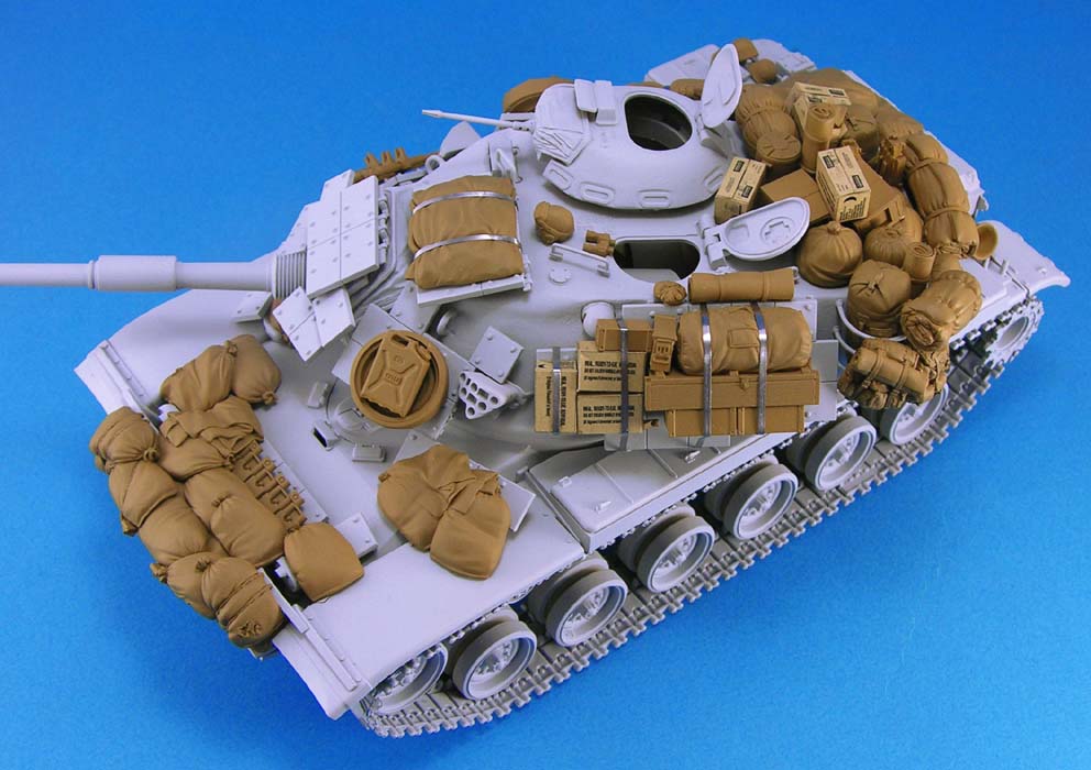 1/35 现代美国 M60A1 巴顿主战坦克堆积物 - 点击图像关闭