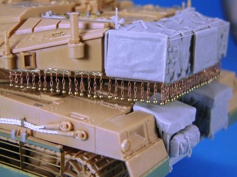 1/35 现代以色列梅卡瓦4型主战坦克炮塔储物栏改造件