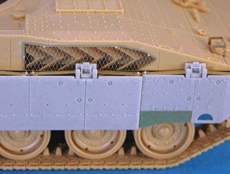 1/35 现代以色列梅卡瓦4 LIC型主战坦克改造件