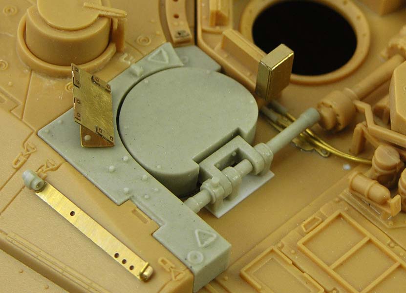 1/35 现代以色列梅卡瓦4型主战坦克侧裙板与装弹舱口细节改造件 - 点击图像关闭