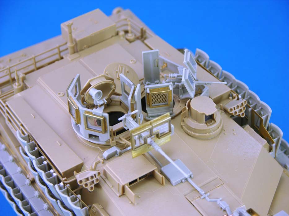 1/35 现代美国 M1A2 TUSK II 艾布拉姆斯主战坦克改造件(配田宫)