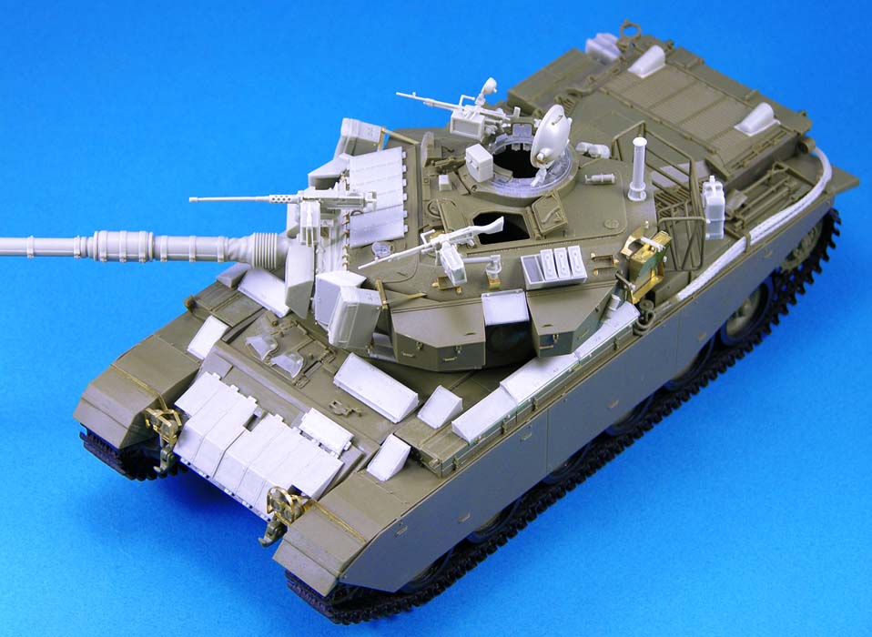 1/35 现代以色列百夫长(肖特)主战坦克改造件(配 AFV Club 35124)