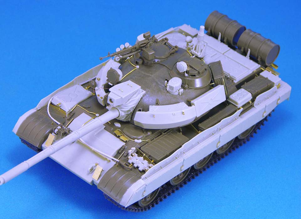 1/35 现代苏联 T-55AM2B 主战坦克改造件(配田宫 T-55)