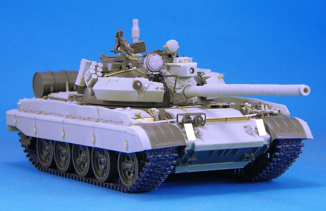 1/35 现代苏联 T-55AM2B 主战坦克改造件(配田宫 T-55)