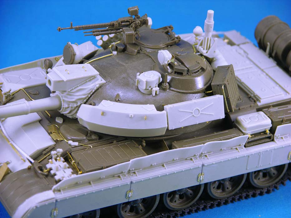 1/35 现代苏联 T-55AM2B 主战坦克改造件(配田宫 T-55) - 点击图像关闭