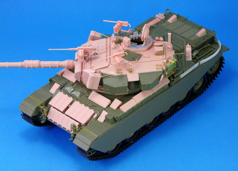 1/35 现代以色列百夫长(肖特)主战坦克改造件(配 AFV Club 35124)