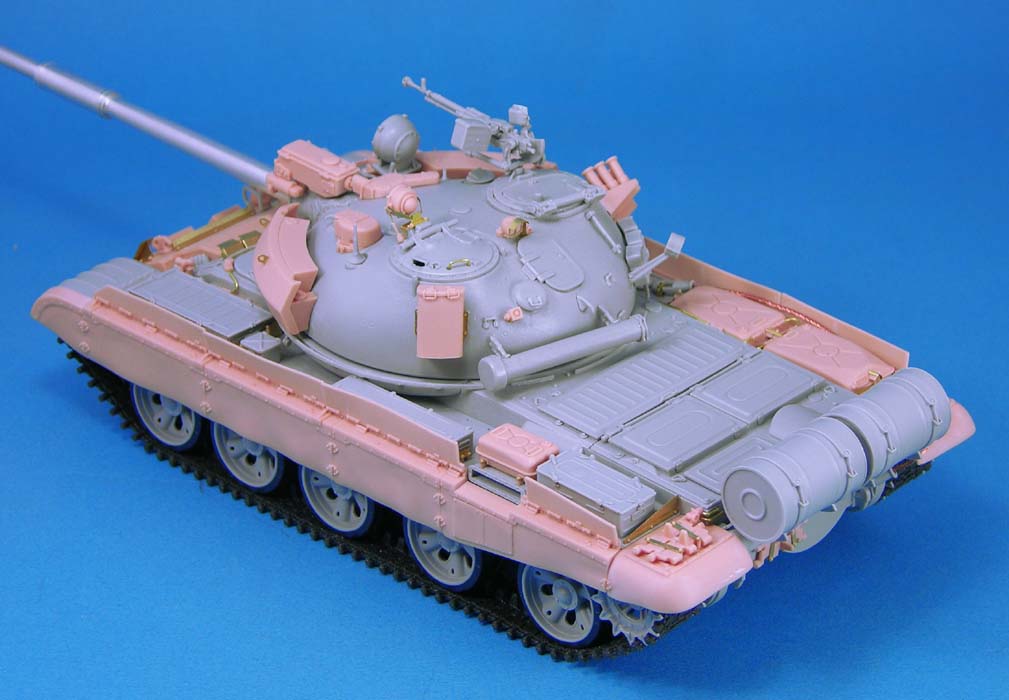 1/35 现代苏联 T-62M 主战坦克改造件(配小号手)