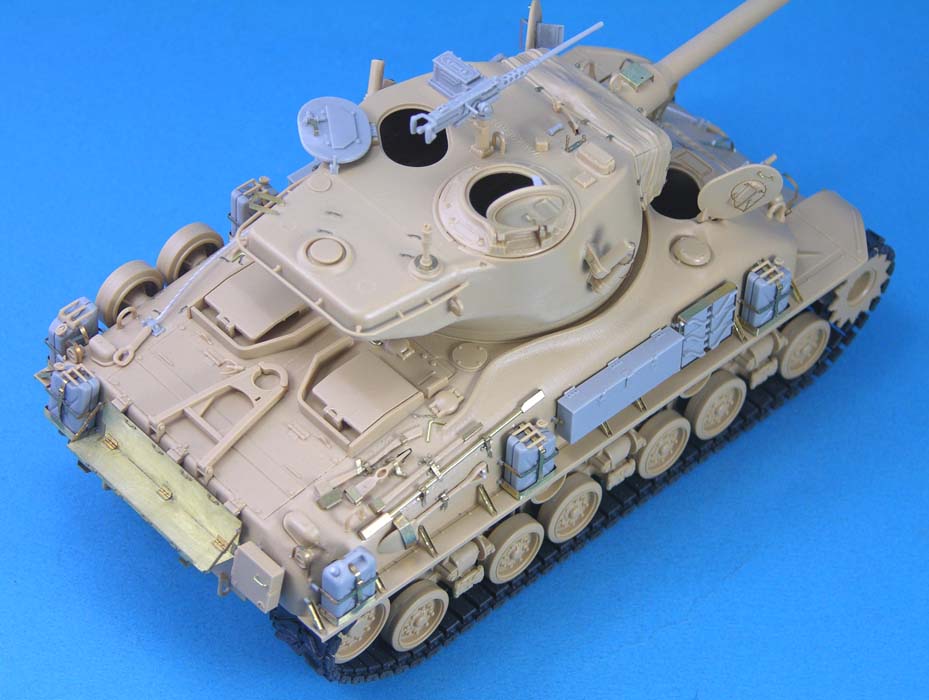 1/35 现代以色列 M51 超级谢尔曼中型坦克细节改造件(配田宫) - 点击图像关闭