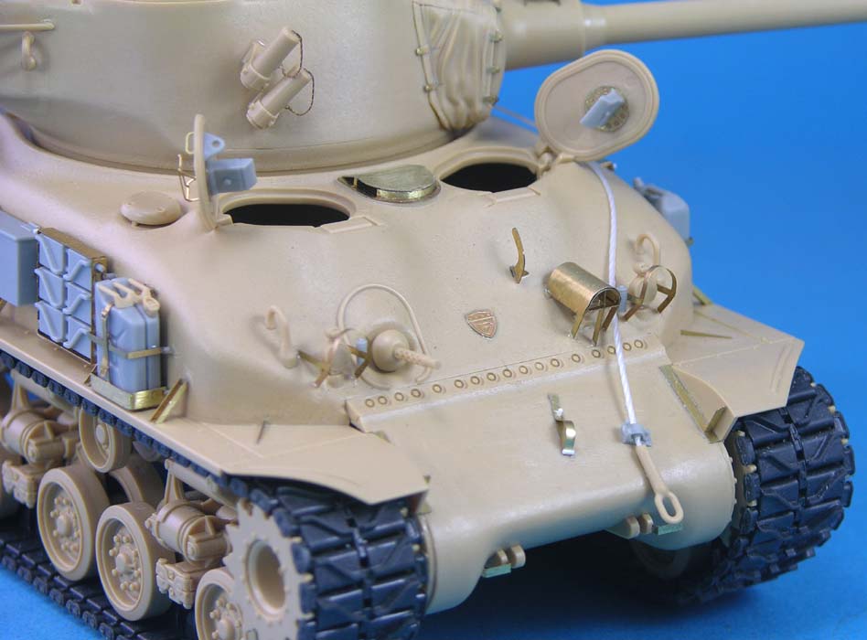 1/35 现代以色列 M51 超级谢尔曼中型坦克细节改造件(配田宫) - 点击图像关闭