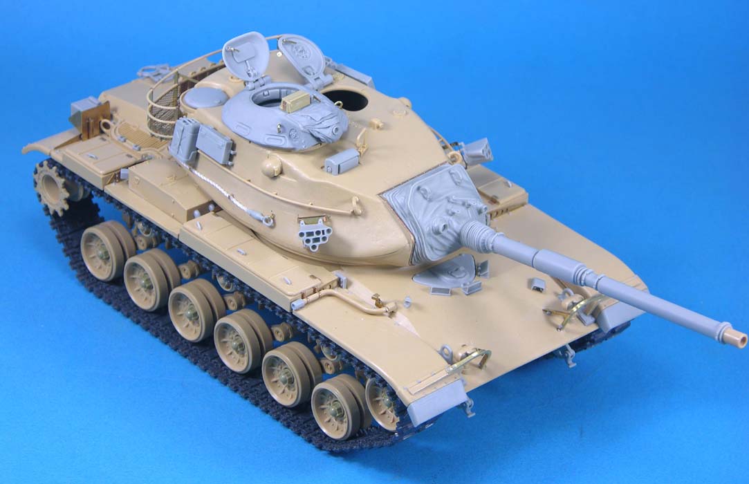 1/35 现代美国 M60A1/A3 巴顿主战坦克细节改造件(配田宫) - 点击图像关闭