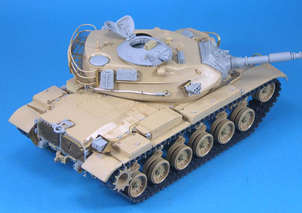 1/35 现代美国 M60A1/A3 巴顿主战坦克细节改造件(配田宫) - 点击图像关闭