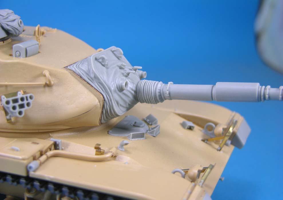 1/35 现代美国 M60A1/A3 巴顿主战坦克细节改造件(配田宫)