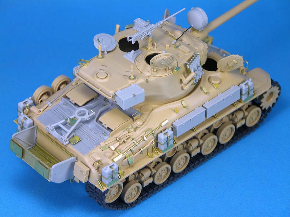 1/35 现代以色列 M51 超级谢尔曼中型坦克1973年改造件(配田宫) - 点击图像关闭