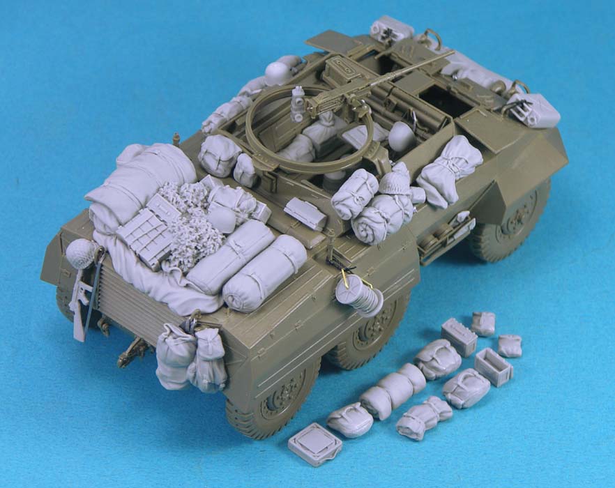 1/35 二战美国 M20 装甲侦察车堆积物 1/35 二战美国 M20 装甲侦察车堆积物